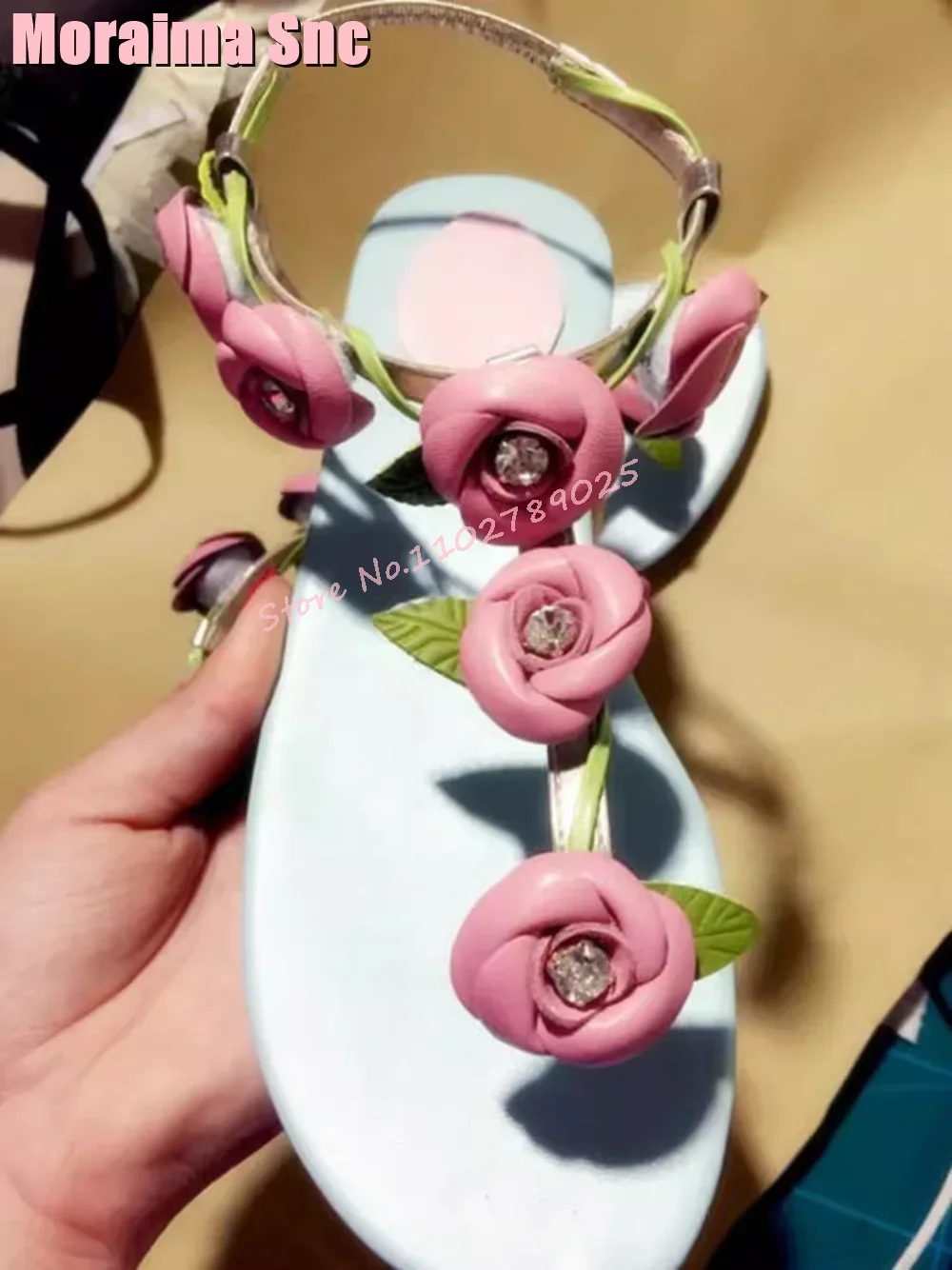 Fashion Flowers Decor Flat With Sandals Crystal Clip Toe Ankle Buckle Strap Sexy Elegant Women's Shoes Summer Beach 2026 Newest
Fashion Flowers Decor Flat With Sandals Crystal Clip Toe Ankle Buckle Strap Sexy Elegant Women's Shoes Summer Beach 2026 Newest