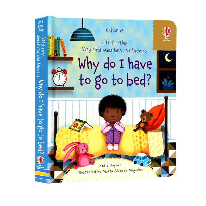 Question and Answer Series - Why do I have to go to bed English Picture Book for Toddlers, Early Educational Storybook
Question and Answer Series - Why do I have to go to bed English Picture Book for Toddlers, Early Educational Storybook