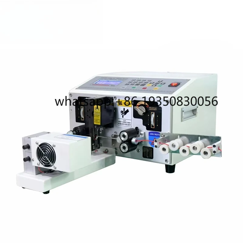 JL-800N 14awg-32awg Automatic Computer Double Wire Cutting Stripping and Twisting Machine
JL-800N 14awg-32awg Automatic Computer Double Wire Cutting Stripping and Twisting Machine
