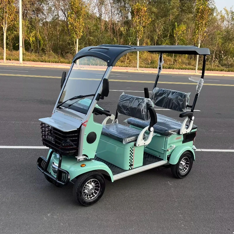 Electric four-wheeler E900 covered adult battery car sightseeing car small household scooter pick-up and drop-off
Electric four-wheeler E900 covered adult battery car sightseeing car small household scooter pick-up and drop-off