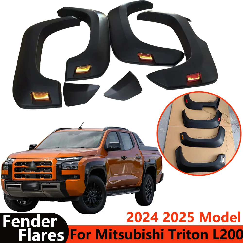 DUKE4WD новые расширители крыльев из АБС-пластика для Mitsubishi Triton L200 2024, крыло со светодиодной аркой, брызговики, автомобильные аксессуары
DUKE4WD новые расширители крыльев из АБС-пластика для Mitsubishi Triton L200 2024, крыло со светодиодной аркой, брызговики, автомобильные аксессуары
