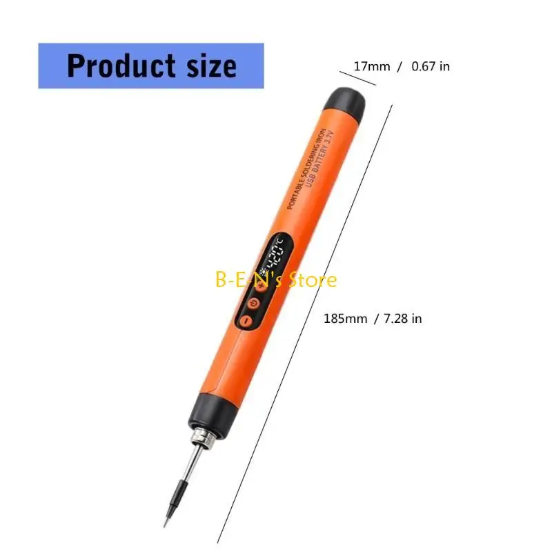 Y1AD Cordless Digital Soldering Iron Adjustable Temperature LCD Welding Tool Heater
Y1AD Cordless Digital Soldering Iron Adjustable Temperature LCD Welding Tool Heater