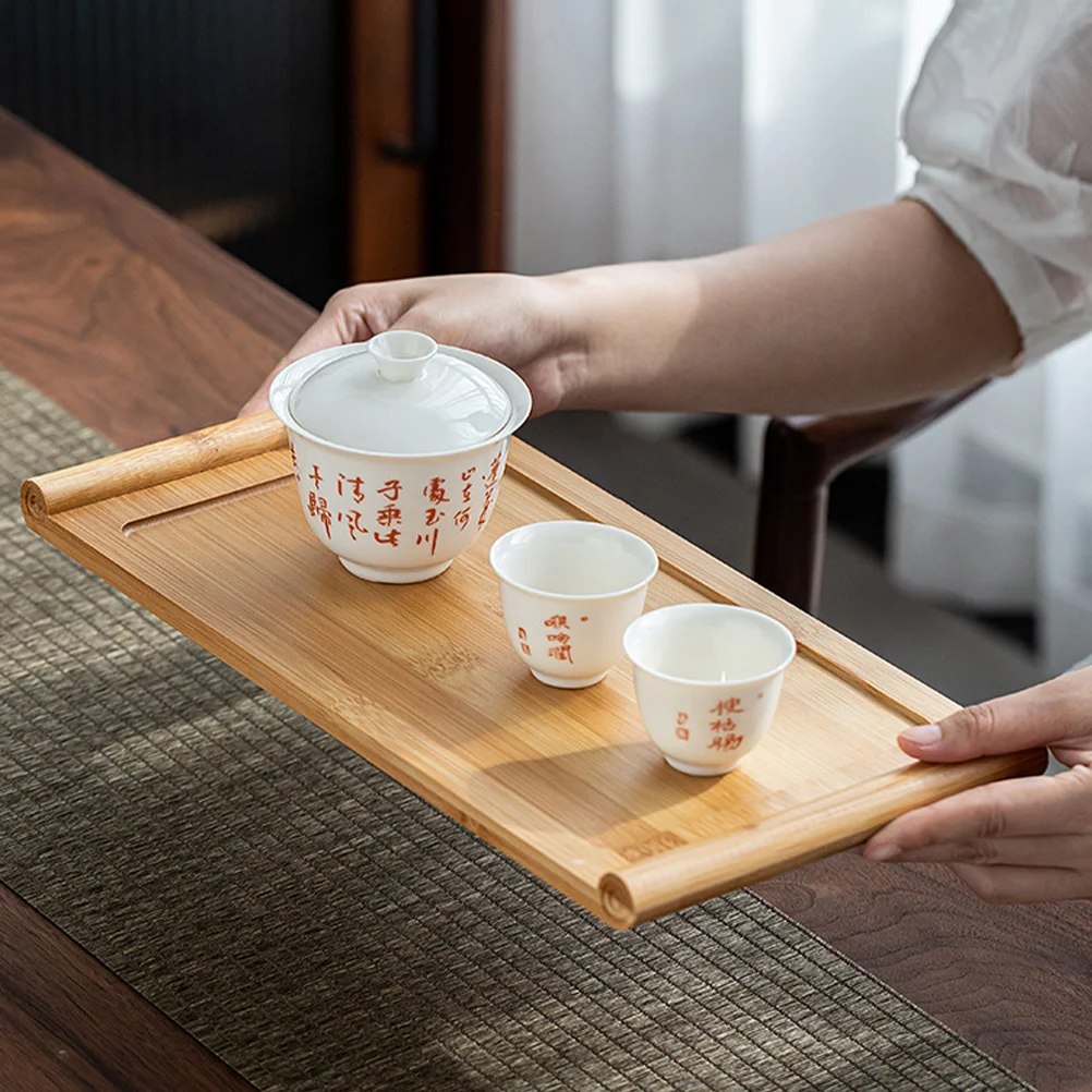 Bamboo Tea 27x13 cm Rectangular Small Serving Dish for Home Decor Japanese Tray For Eating Storage Tray
Bamboo Tea 27x13 cm Rectangular Small Serving Dish for Home Decor Japanese Tray For Eating Storage Tray