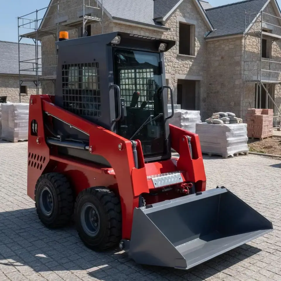 Custom Wheel Skid Steer Loader for Printing Material Logistics Support CE Euro 5 Utility Machine System
Custom Wheel Skid Steer Loader for Printing Material Logistics Support CE Euro 5 Utility Machine System