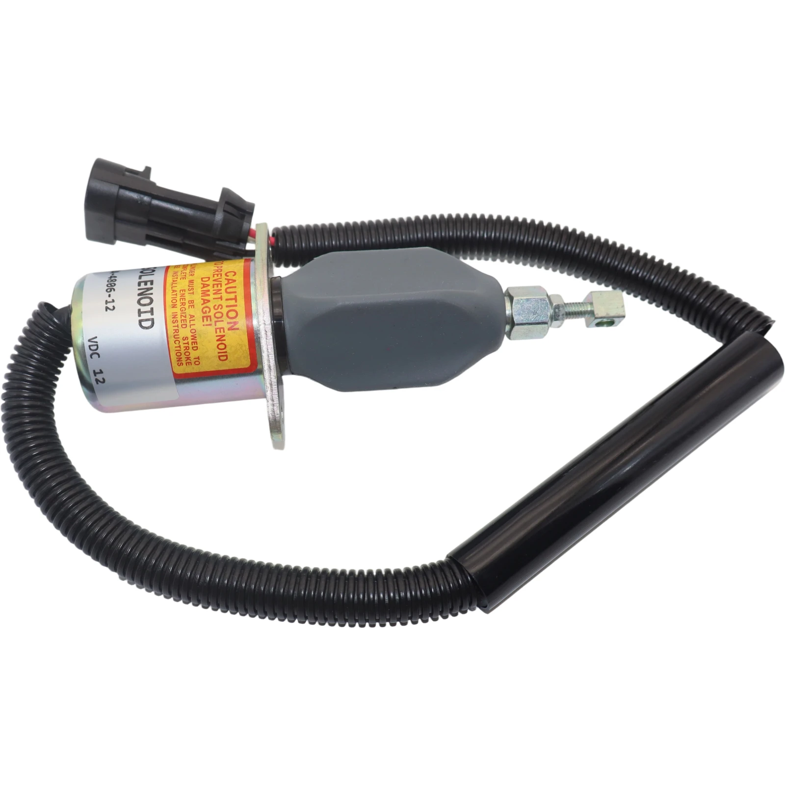 12V Fuel Shutoff Solenoid SA4806 For Kubota V2203 Engine KX161-2 KX101 KX151 B1550 F2000 GV3160 KX101 L2550 R410 Hayter Mower
12V Fuel Shutoff Solenoid SA4806 For Kubota V2203 Engine KX161-2 KX101 KX151 B1550 F2000 GV3160 KX101 L2550 R410 Hayter Mower