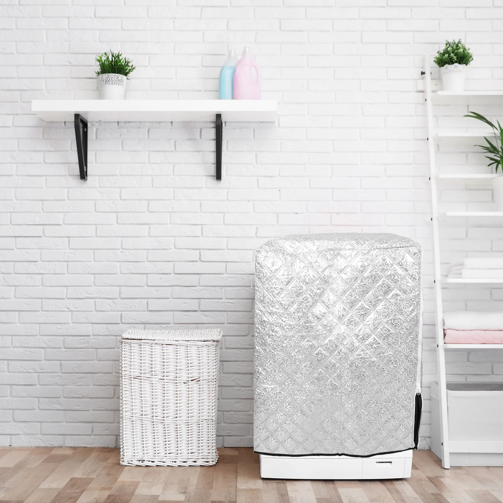 Washing Machine Cover Front Load 33x24 Heavy Duty Waterproof Sunproof Protector Laundry Machine Dustproof Cover for Washer Dryer
Washing Machine Cover Front Load 33x24 Heavy Duty Waterproof Sunproof Protector Laundry Machine Dustproof Cover for Washer Dryer