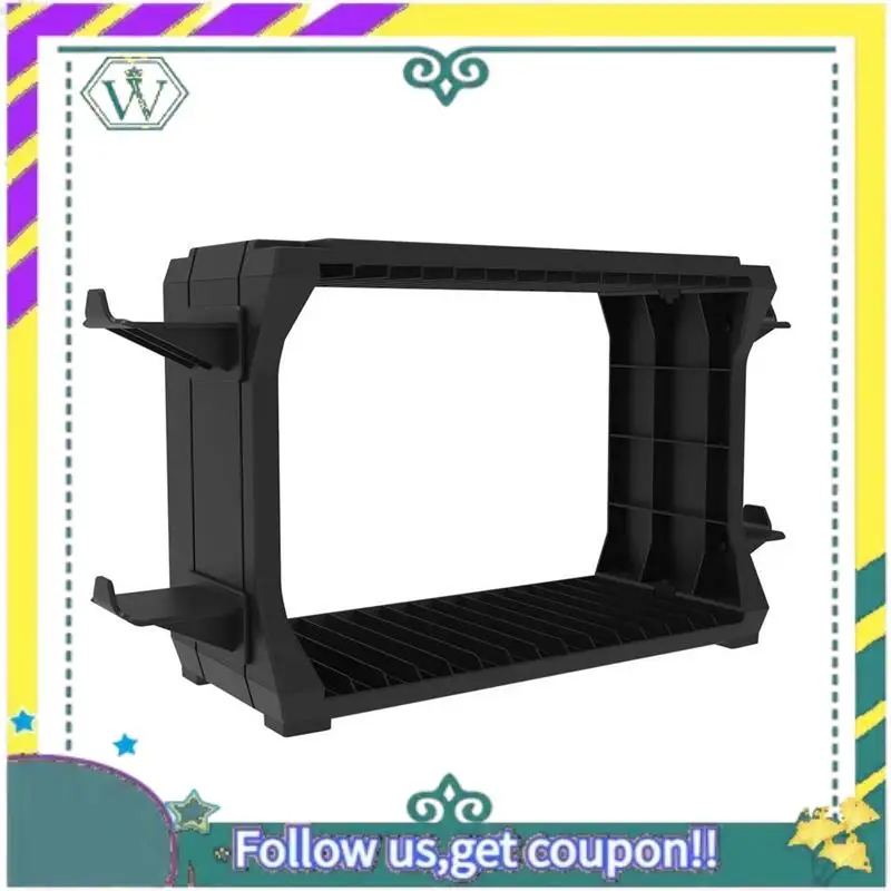 A28Q-Universal Games Discs Storage Rack Game Disc Organizer Tower Controller Rack For PS5 For PS4