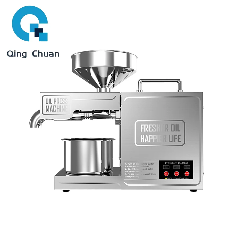 Oil Press Machine 820W 3-5Kg Per Hours B03 220V 110V Home Peanut Flaxseed Cold Squeezer Linseed Sunflower Seeds Extraction
Oil Press Machine 820W 3-5Kg Per Hours B03 220V 110V Home Peanut Flaxseed Cold Squeezer Linseed Sunflower Seeds Extraction