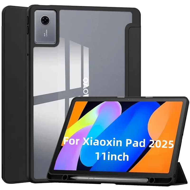 Чехол для Lenovo Xiaoxin Pad 11 2025, силиконовый чехол из искусственной кожи с складной подставкой, чехол для Lenovo Idea Tab TB336ZU/FU, чехол для планшета
Чехол для Lenovo Xiaoxin Pad 11 2025, силиконовый чехол из искусственной кожи с складной подставкой, чехол для Lenovo Idea Tab TB336ZU/FU, чехол для планшета