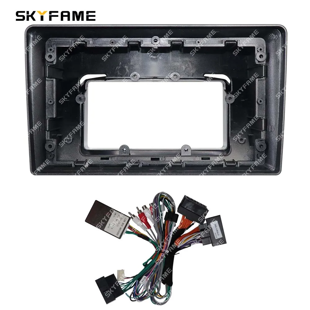 SKYFAME Car Frame Fascia Adapter Canbus Box Decoder Android Radio Dash Fitting Panel Kit For Opel Zafira B
SKYFAME Car Frame Fascia Adapter Canbus Box Decoder Android Radio Dash Fitting Panel Kit For Opel Zafira B