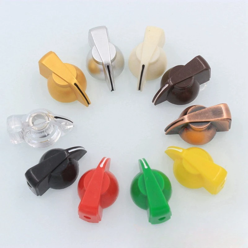 2pcs Vintage chicken head knob Turn switch pointer knob 6.35mm Foot pedal connector
2pcs Vintage chicken head knob Turn switch pointer knob 6.35mm Foot pedal connector