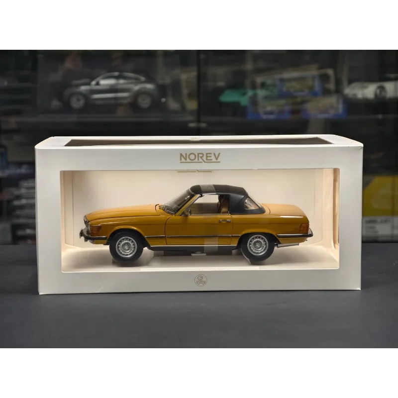 Diecast NOREV 1:18 Scale BENZ 450SL 1975 Convertible Alloy Car Model
Diecast NOREV 1:18 Scale BENZ 450SL 1975 Convertible Alloy Car Model