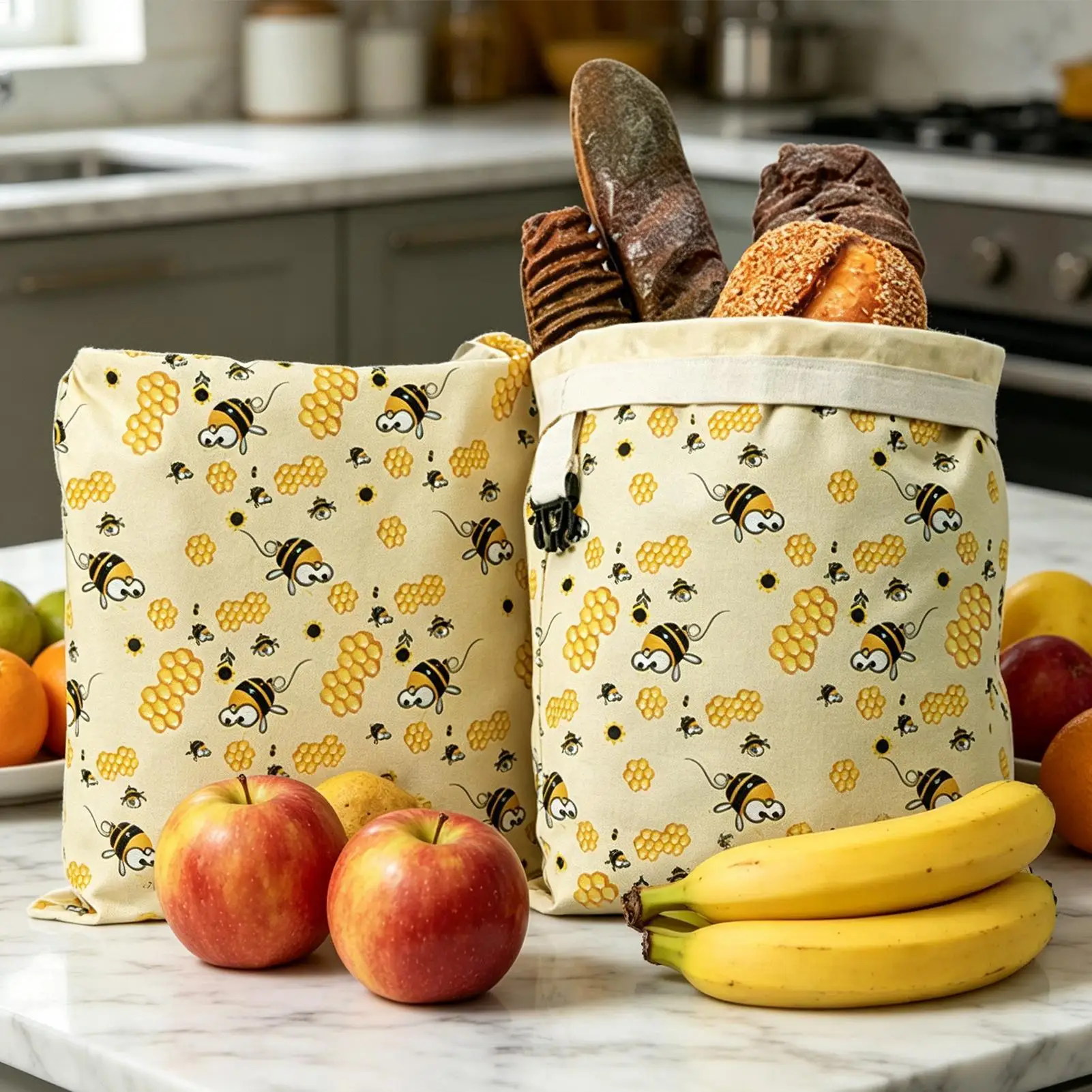 Homemade Bread Bag Reusable Food Preservation Pouch With Zipper Bread Preservation Bag For Freezer Fridge Kitchen Home Apartment
Homemade Bread Bag Reusable Food Preservation Pouch With Zipper Bread Preservation Bag For Freezer Fridge Kitchen Home Apartment
