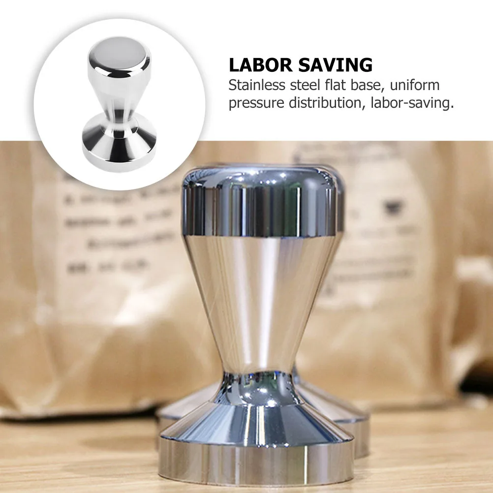 Ergonomic Stainless Steel Coffee Tamper Flat Espresso Pressing Tool for Home Cafe Bar Coffee Presser Pepper
Ergonomic Stainless Steel Coffee Tamper Flat Espresso Pressing Tool for Home Cafe Bar Coffee Presser Pepper