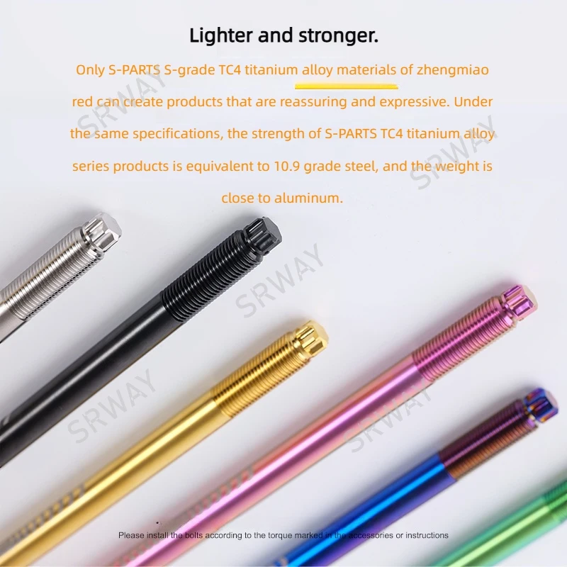 High Strength Titanium Alloy Front Axle M12 x 280mm 300mm 320mm 350mm 40mm Fit for Electric Bike Motorcycle Axle Shaft
High Strength Titanium Alloy Front Axle M12 x 280mm 300mm 320mm 350mm 40mm Fit for Electric Bike Motorcycle Axle Shaft