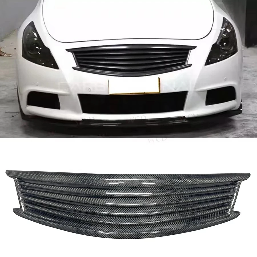 Carbon Fiber Front Bumper Grille for Infiniti G37 2010+ Sedan Front Grill Air Intakes Frame Cover Bodykit
Carbon Fiber Front Bumper Grille for Infiniti G37 2010+ Sedan Front Grill Air Intakes Frame Cover Bodykit