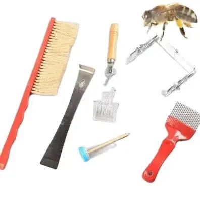 7PCS/set New Beekeeping Tools/UtilitiesBeehive With Scraper, Bee Sweeping Needle Knife Spleen Lifting And King Cage Embedder
7PCS/set New Beekeeping Tools/UtilitiesBeehive With Scraper, Bee Sweeping Needle Knife Spleen Lifting And King Cage Embedder