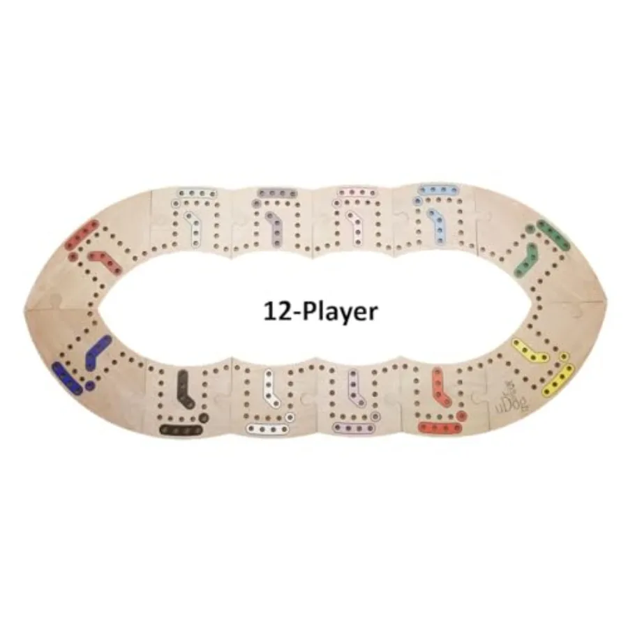 Board Game for Family Game Night with 12 Players Handmade Wooden Pieces in Classic Design Durable Long-Lasting Old-Fashioned Fu
Board Game for Family Game Night with 12 Players Handmade Wooden Pieces in Classic Design Durable Long-Lasting Old-Fashioned Fu