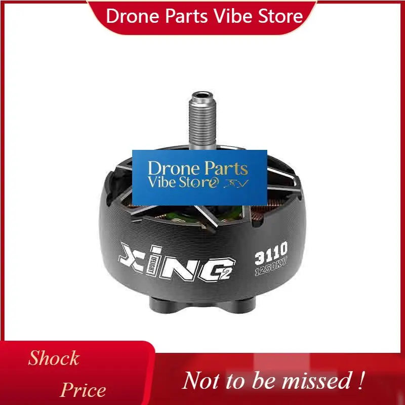 DParts1IFlight XING2 3110 900KV / 1250KV /1600KV FPV Cinelifter Motor With 5mm Titanium Alloy Shaft For FPV RC Racing Drone DIY
DParts1IFlight XING2 3110 900KV / 1250KV /1600KV FPV Cinelifter Motor With 5mm Titanium Alloy Shaft For FPV RC Racing Drone DIY