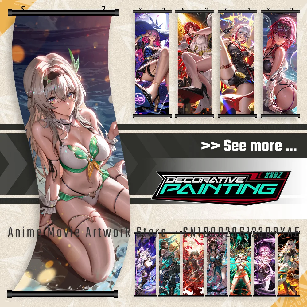 Honkai: Star Rail Wall Art Scrolls Pictures Hot Game Canvas Posters Trailblazer Home Decoration Painting HD Printed For Bedroom
Honkai: Star Rail Wall Art Scrolls Pictures Hot Game Canvas Posters Trailblazer Home Decoration Painting HD Printed For Bedroom