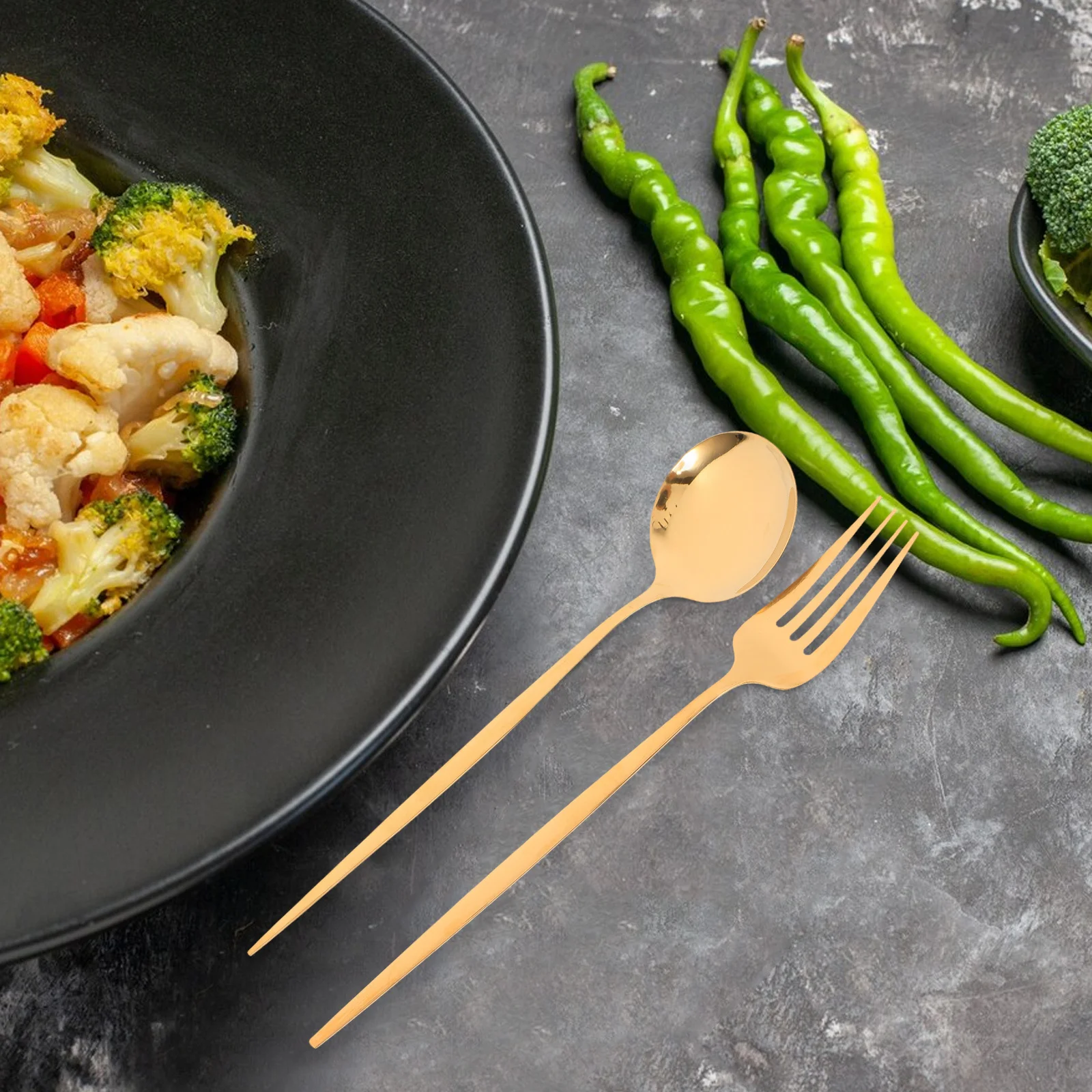 1Set Portable Stainless Steel Silverware Set Flatware Cutlery Kit Fork Spoon Cutter for Picnic Travel Outdoor Indoor Dining
1Set Portable Stainless Steel Silverware Set Flatware Cutlery Kit Fork Spoon Cutter for Picnic Travel Outdoor Indoor Dining