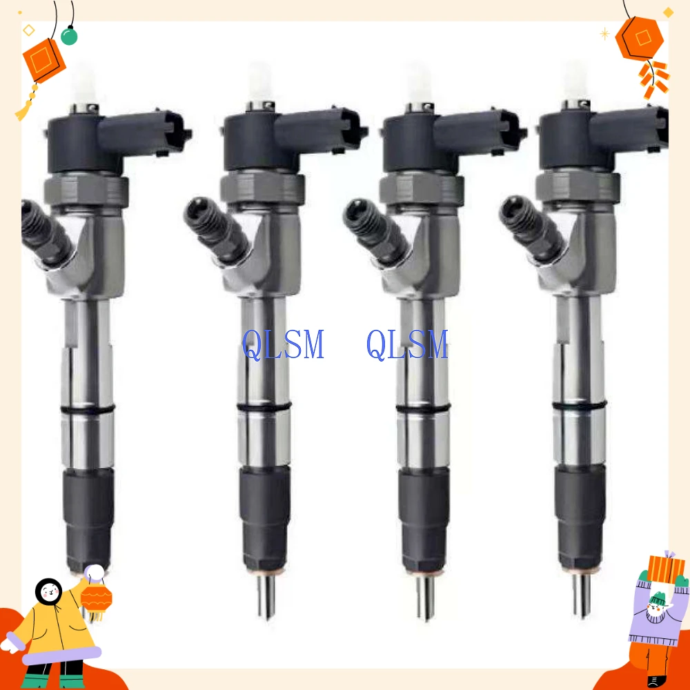 4Pcs 0445110335 Diesel Fuel Injector For JAC Sunray Light Truck 2.8L 4DA1 1100200FA040 0445110512 Common Rail System Assy
4Pcs 0445110335 Diesel Fuel Injector For JAC Sunray Light Truck 2.8L 4DA1 1100200FA040 0445110512 Common Rail System Assy
