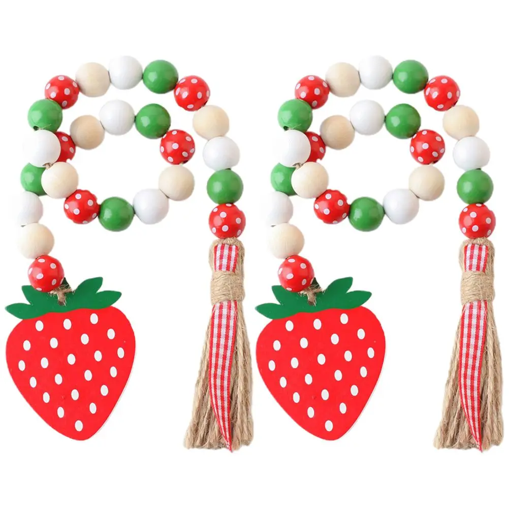 Wooden Bead Garland Hanging Decor Country Beads Beaded Decorations Garlands with Tassels Farmhouse
Wooden Bead Garland Hanging Decor Country Beads Beaded Decorations Garlands with Tassels Farmhouse