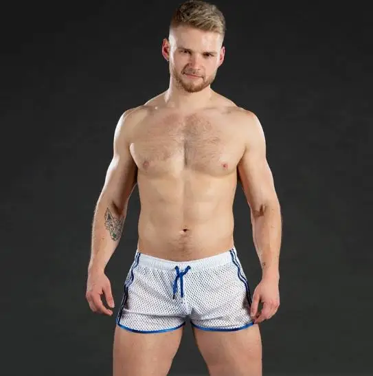 New Summer Men Stylish Simplicity Sexy Mesh Fabric Shorts Male Sport Casual Clothing Fitness Shorts Beach Boxer Shorts
New Summer Men Stylish Simplicity Sexy Mesh Fabric Shorts Male Sport Casual Clothing Fitness Shorts Beach Boxer Shorts
