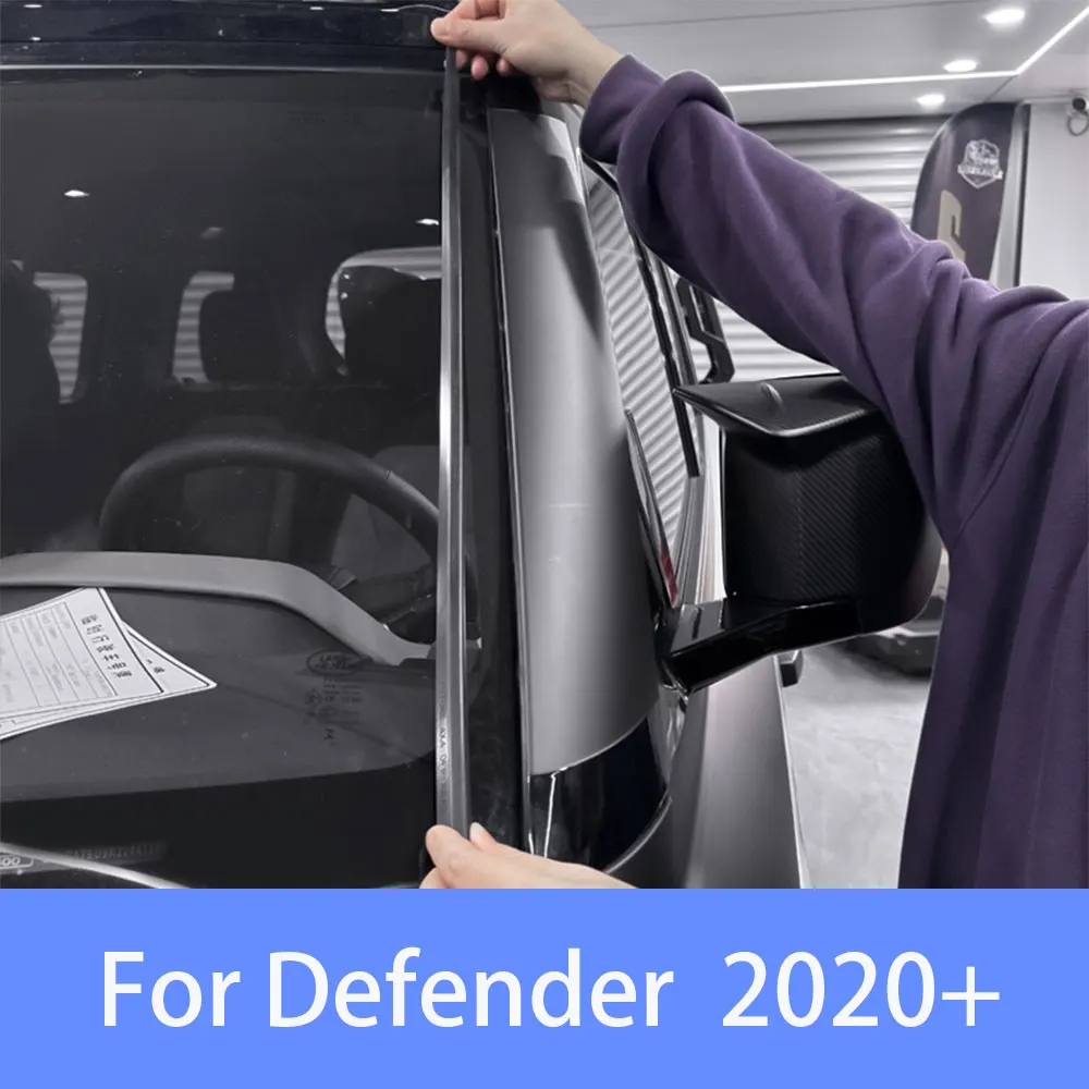 For Land Rover 20-25 Defender A-pillar sound insulation strip front windshield noise reduction sealing strip modification acces
For Land Rover 20-25 Defender A-pillar sound insulation strip front windshield noise reduction sealing strip modification acces