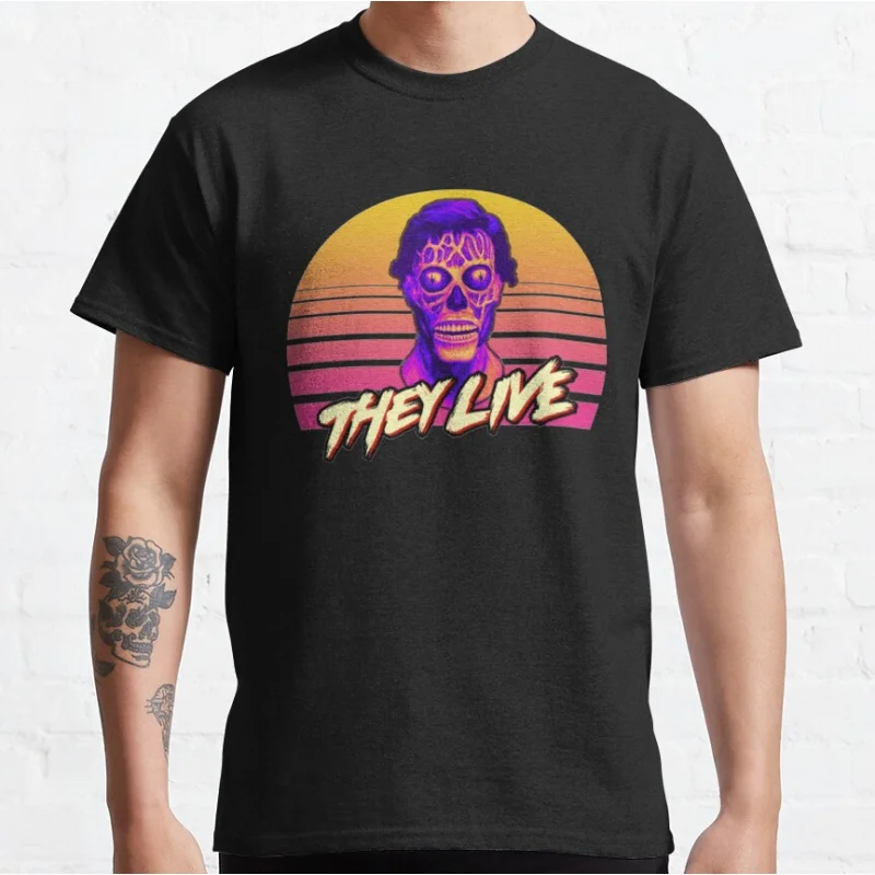 they live sunrise Retro Horror movie They Live Obey meme vintage consume 80s Alien Graphic T Shirts large size Adult S-6XL
they live sunrise Retro Horror movie They Live Obey meme vintage consume 80s Alien Graphic T Shirts large size Adult S-6XL