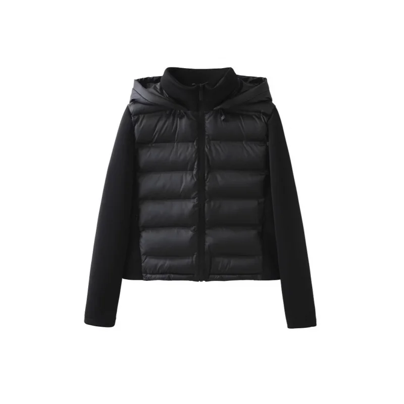 New Hot-Selling Autumn Winter New European and American Women's Fashion Hooded Versatile Warm Short Cotton Patchwork Coat
New Hot-Selling Autumn Winter New European and American Women's Fashion Hooded Versatile Warm Short Cotton Patchwork Coat