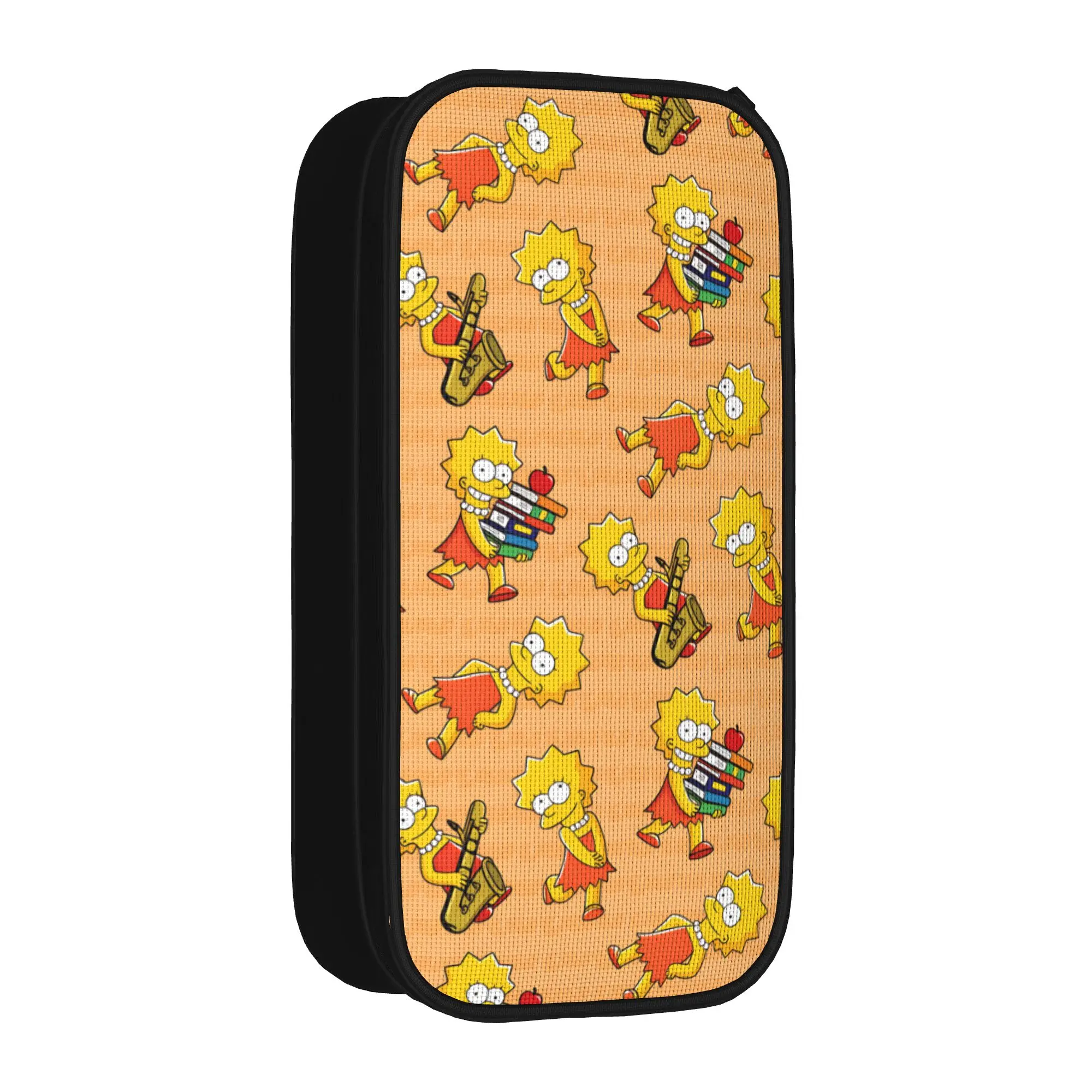 Vintage Pencil Case S-Simpsons Lisa With Books And Apple Pen Box Back To School Pencil Cases Boy Design Stationery Organizer
Vintage Pencil Case S-Simpsons Lisa With Books And Apple Pen Box Back To School Pencil Cases Boy Design Stationery Organizer