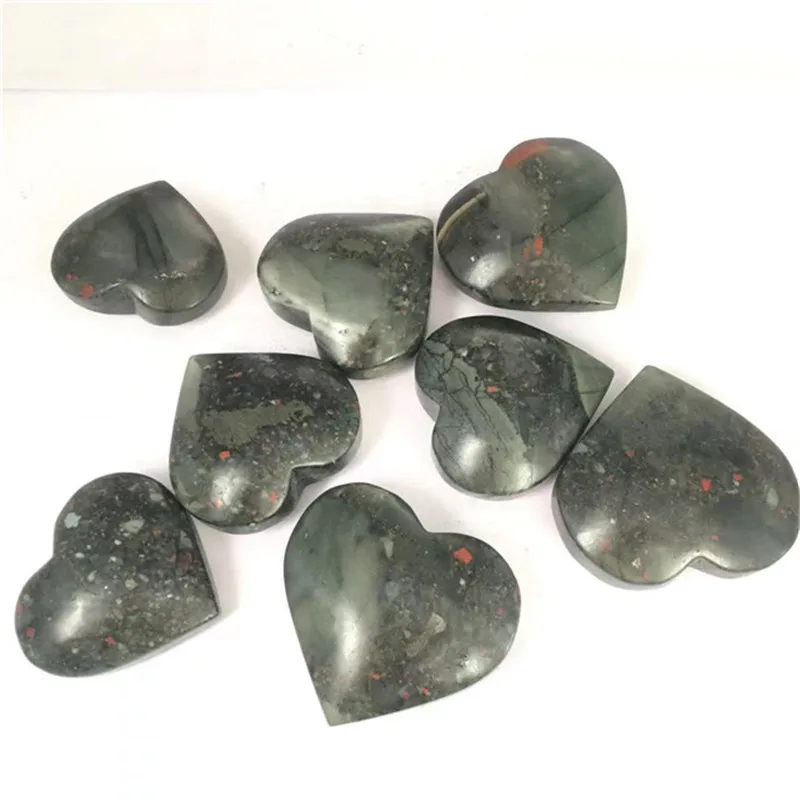 Natural Carved Bloodstone Heart Shaped Crystals Healing Stones For Home Decoration
Natural Carved Bloodstone Heart Shaped Crystals Healing Stones For Home Decoration