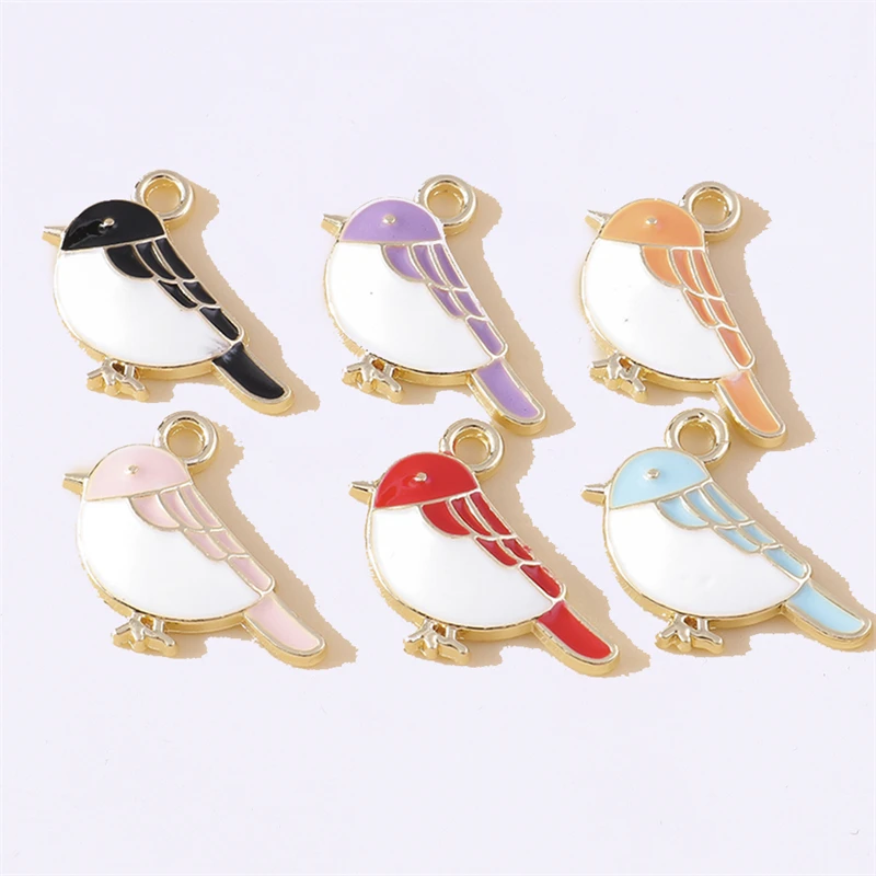 Duarte 20Pcs/Lot Cartoon Enamel Animal Bird Charms Pendants for Jewelry Making Necklaces Earrings Bracelets DIY Accessories Gift
Duarte 20Pcs/Lot Cartoon Enamel Animal Bird Charms Pendants for Jewelry Making Necklaces Earrings Bracelets DIY Accessories Gift