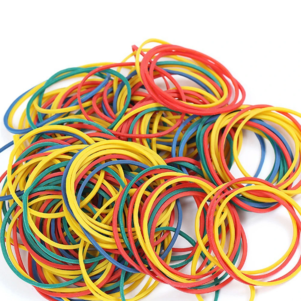 1 set Colorful Rubber Bands Thick Elastic Bands Multifunctional Household Office Supply Versatile Rubber Rings for Hair Ties
1 set Colorful Rubber Bands Thick Elastic Bands Multifunctional Household Office Supply Versatile Rubber Rings for Hair Ties