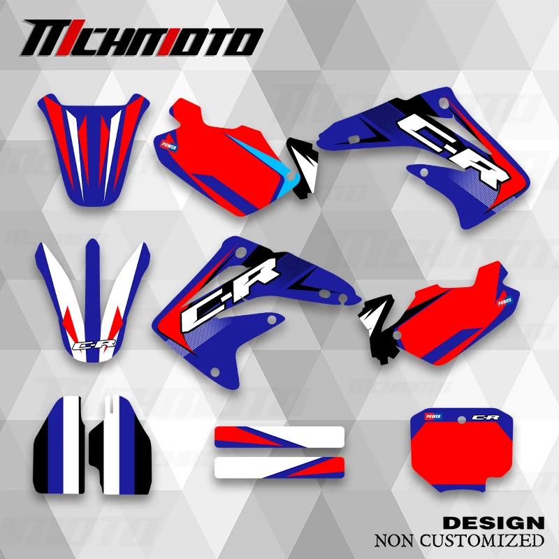 MCHMFG Graphics Decals Stickers Motorcycle Background Custom For HONDA CR85 2003 2004 2005 2006 2007 2008-2012
MCHMFG Graphics Decals Stickers Motorcycle Background Custom For HONDA CR85 2003 2004 2005 2006 2007 2008-2012