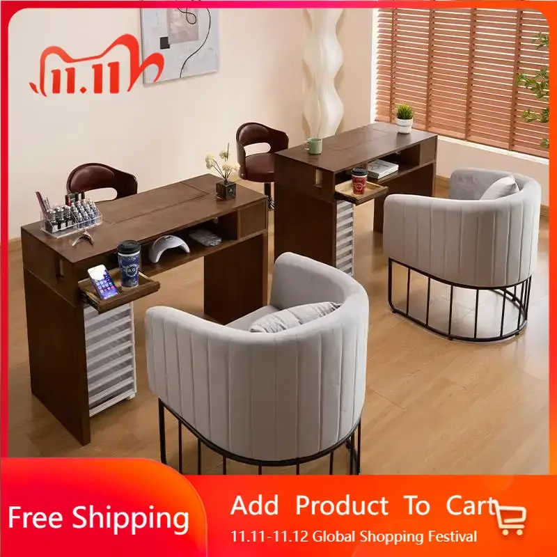 Aesthetic Drawers Nail Desk Tidy Wooden Reception Professional Nail Desk Dust Table Nordic Scrivania Per Unghie Home Furniture
Aesthetic Drawers Nail Desk Tidy Wooden Reception Professional Nail Desk Dust Table Nordic Scrivania Per Unghie Home Furniture