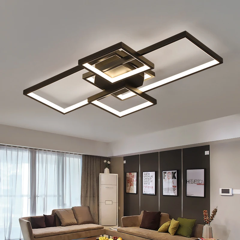 Modern Creative Geometric Square Acrylic LED Ceiling Light Living Room Dining Bedroom Rectangular Home Decor
Modern Creative Geometric Square Acrylic LED Ceiling Light Living Room Dining Bedroom Rectangular Home Decor