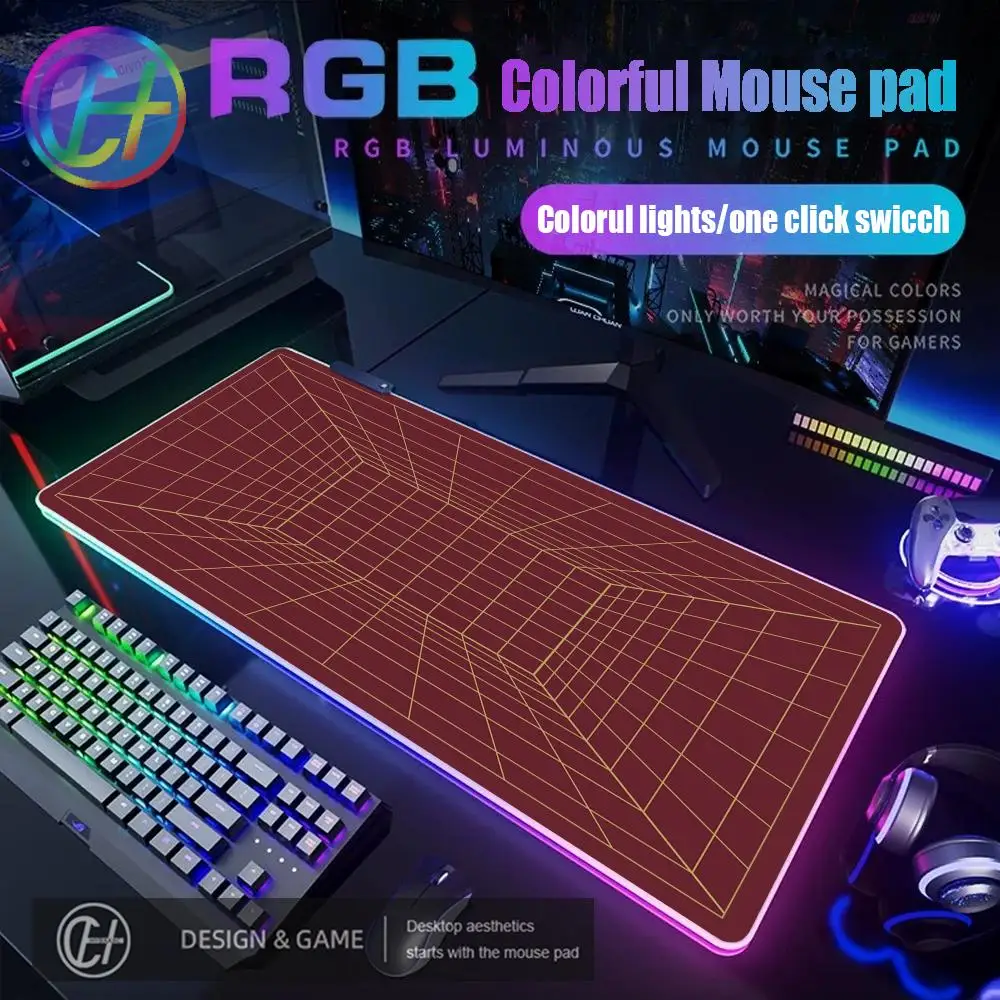 800x400mm HYBXAXC Minimalist Style RGB Mouse Pad Gaming Mouse Pad Desk Mat HD Gamer Large LED Light XXL
800x400mm HYBXAXC Minimalist Style RGB Mouse Pad Gaming Mouse Pad Desk Mat HD Gamer Large LED Light XXL