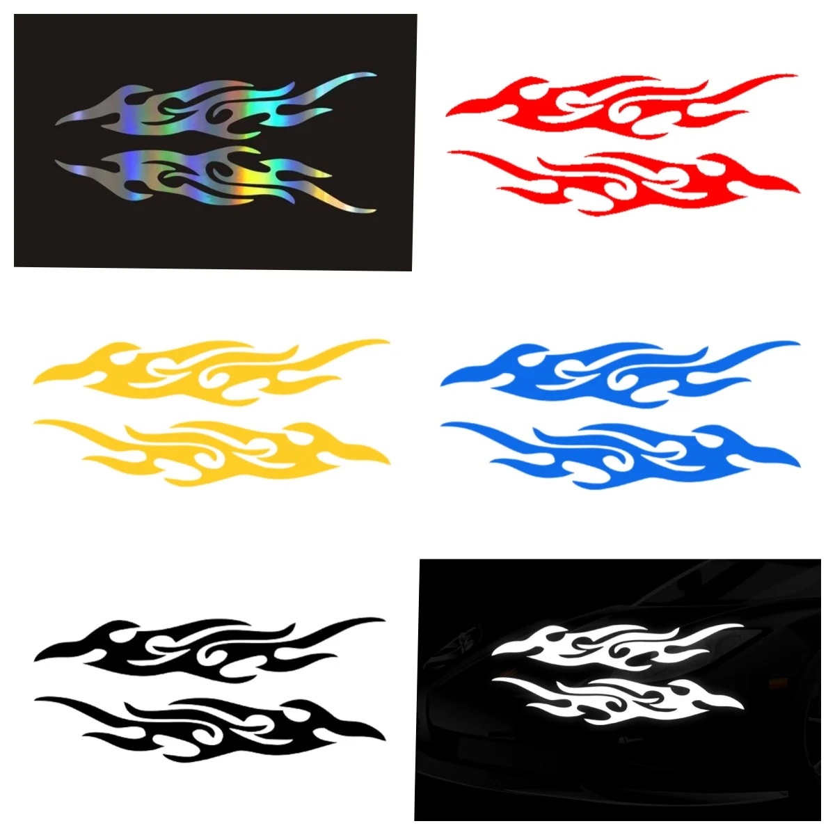 2Pcs Waterproof Motorcycle DIY Flame Vinyl Decal Stickers Universal Car Motorcycle Gas Tank Decoration 19*8.3cm Flame Sticker
2Pcs Waterproof Motorcycle DIY Flame Vinyl Decal Stickers Universal Car Motorcycle Gas Tank Decoration 19*8.3cm Flame Sticker