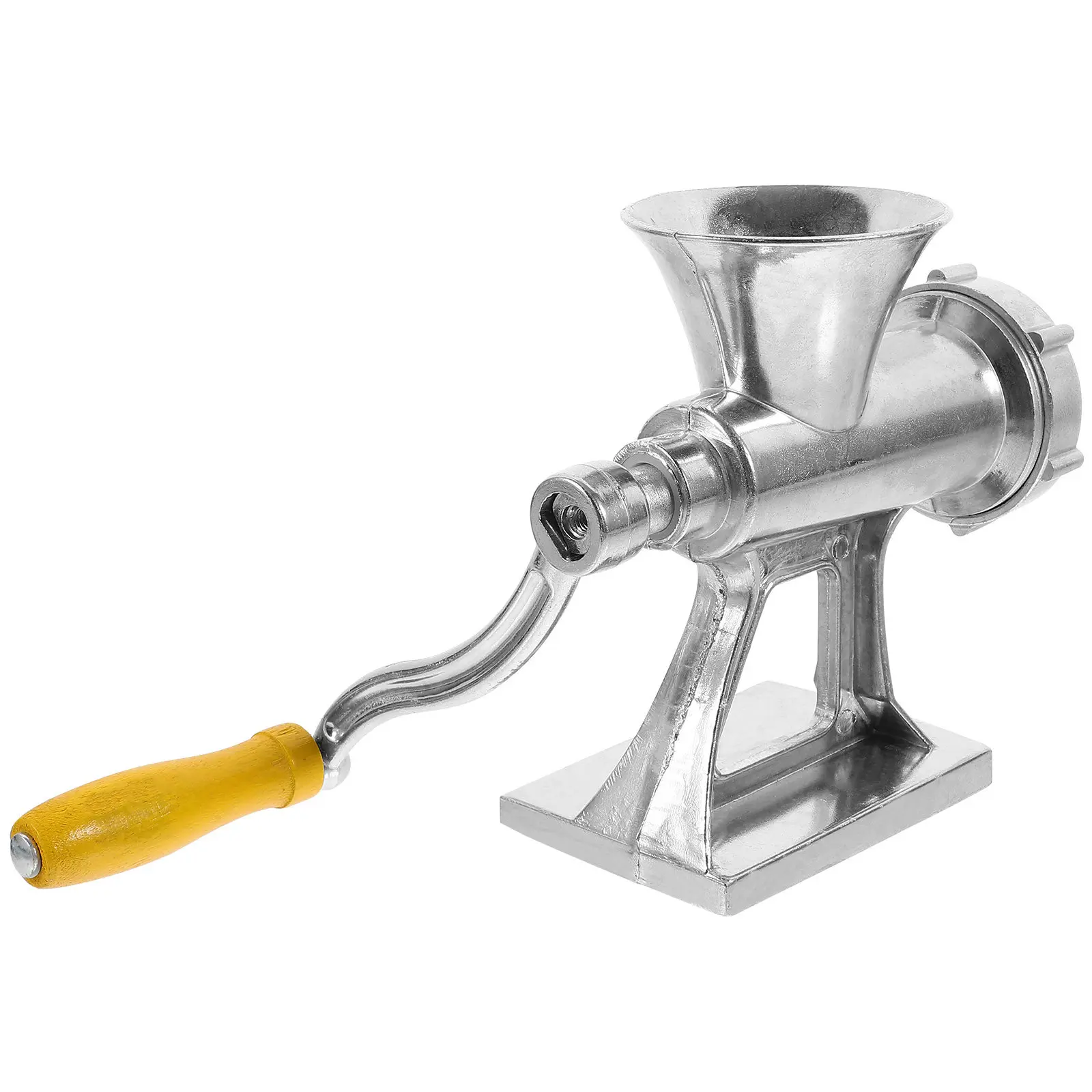 Manual Meat Grinder Heavy Duty Aluminum Alloy Hand Crank Convenient Sausage Stuffer Domestic Kitchen Meat Mincer Minced Machine
Manual Meat Grinder Heavy Duty Aluminum Alloy Hand Crank Convenient Sausage Stuffer Domestic Kitchen Meat Mincer Minced Machine