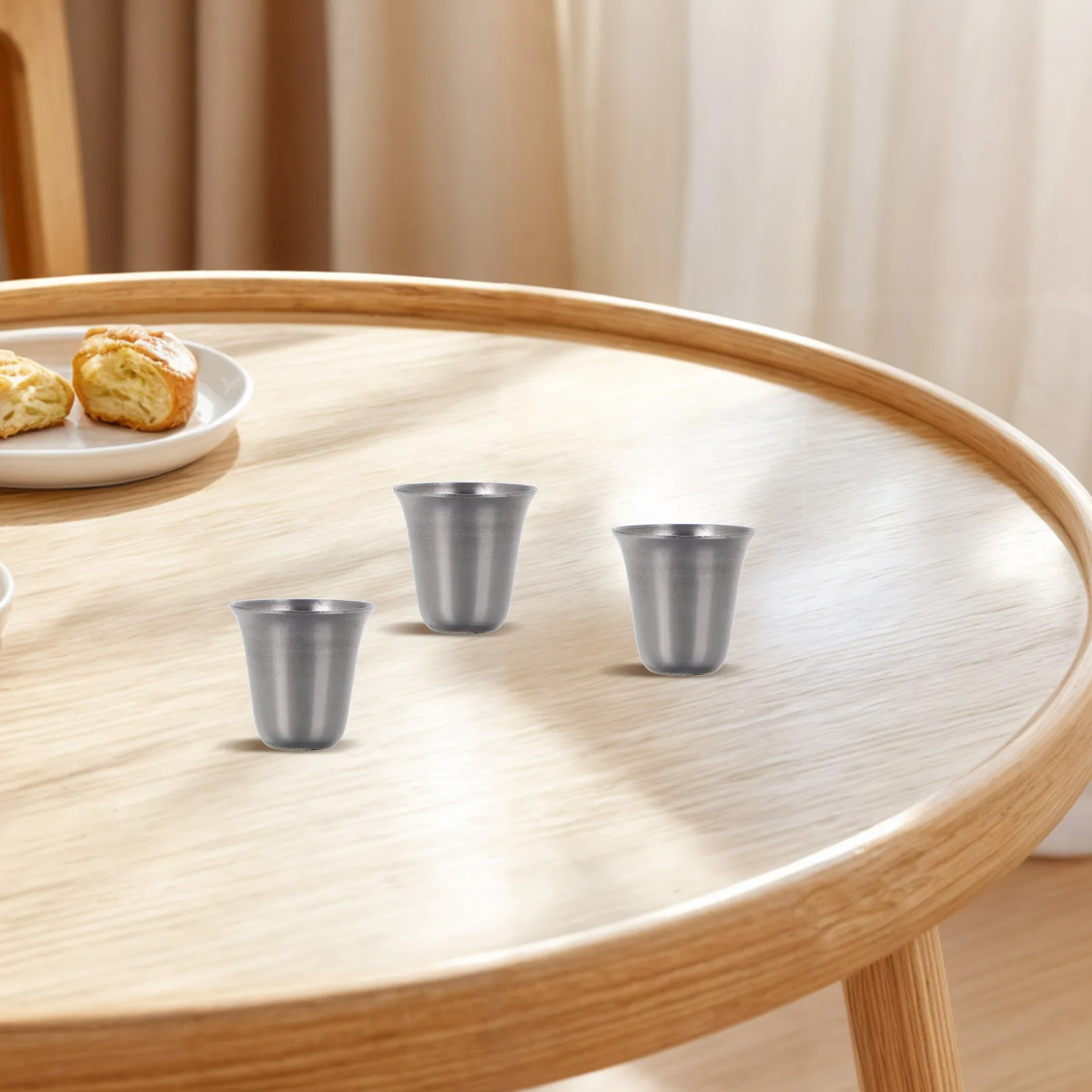 10pcs Holy Tableware Stainless Steel Religious Cups Stackable Mug Delicate Metal Goblet Buddhism Glassware
10pcs Holy Tableware Stainless Steel Religious Cups Stackable Mug Delicate Metal Goblet Buddhism Glassware