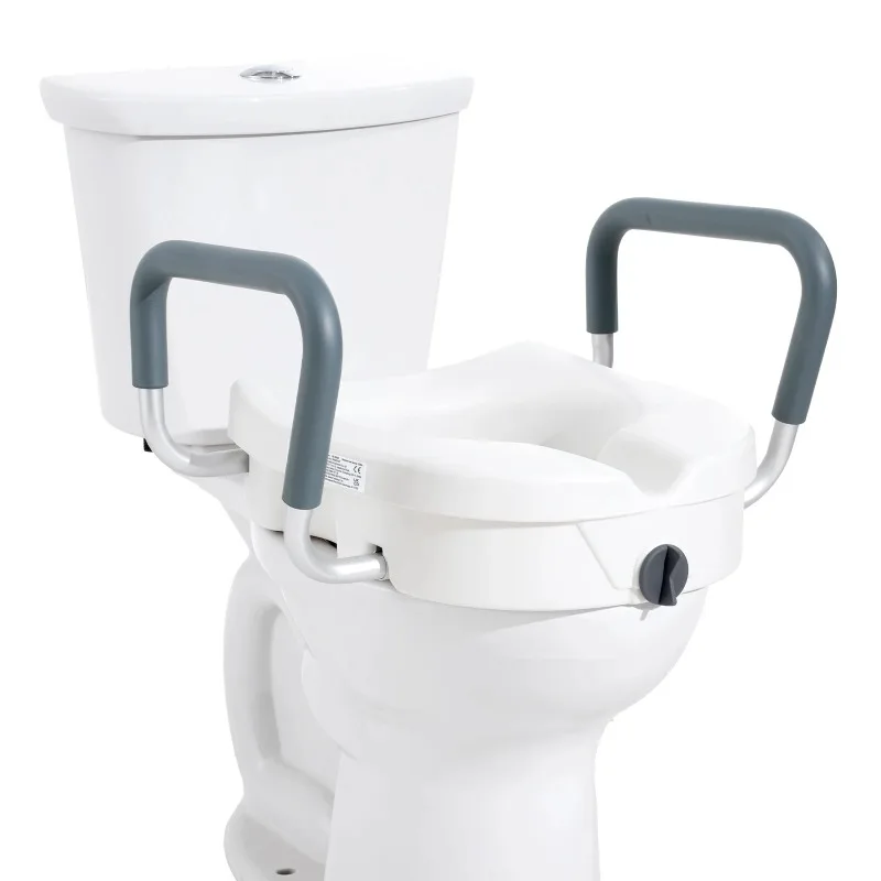 Raised Toilet Seat 5" Height Raised 350 lbs Weight Capacity Round and Elongated Toilet Twist Lock Installation Elderly
Raised Toilet Seat 5" Height Raised 350 lbs Weight Capacity Round and Elongated Toilet Twist Lock Installation Elderly