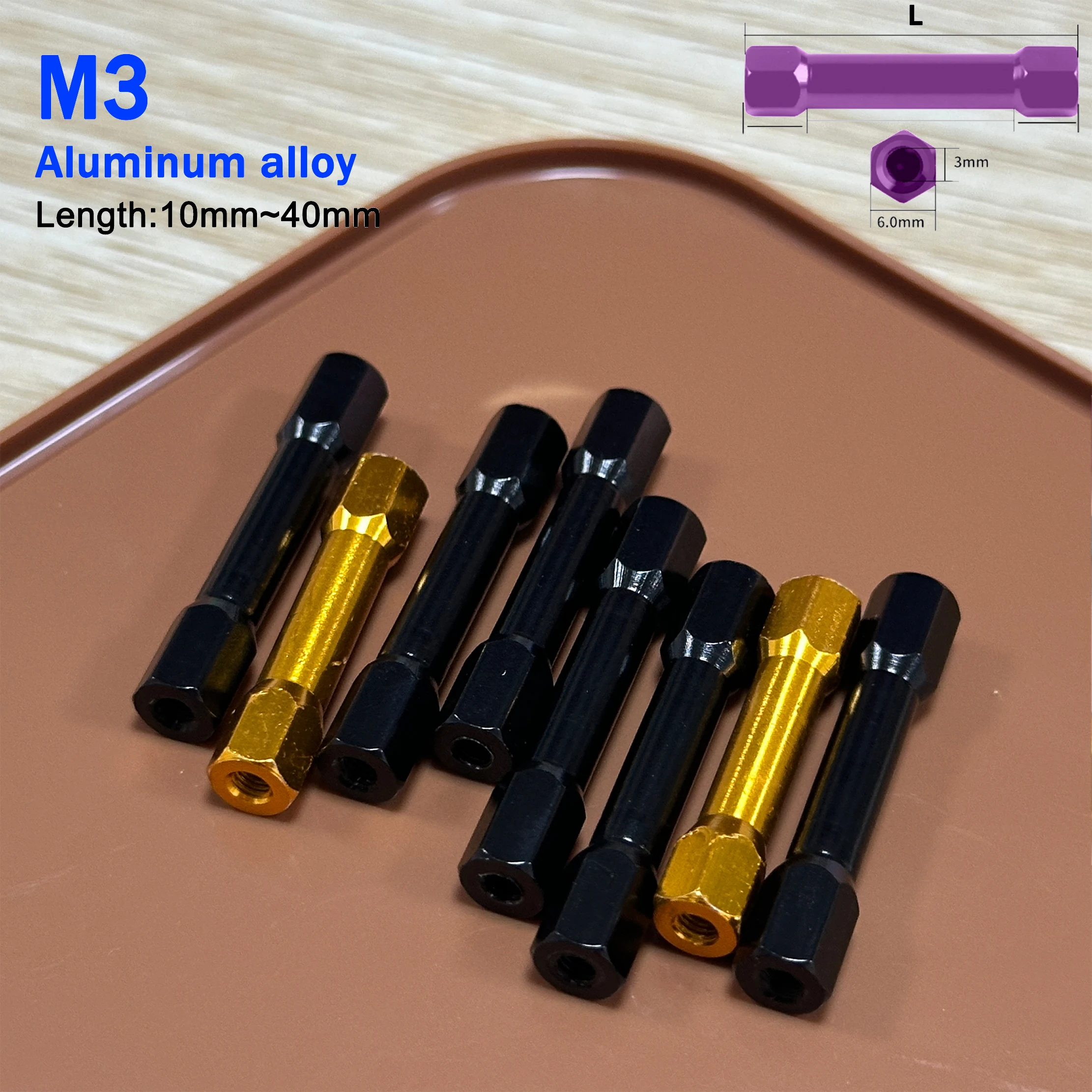 5 шт. M3 двойная шестигранная алюминиевая прокладка M3x10/15/20/25/28/30/35/40 алюминиевые стойки шпилька для колонны OD = 6 мм
5 шт. M3 двойная шестигранная алюминиевая прокладка M3x10/15/20/25/28/30/35/40 алюминиевые стойки шпилька для колонны OD = 6 мм