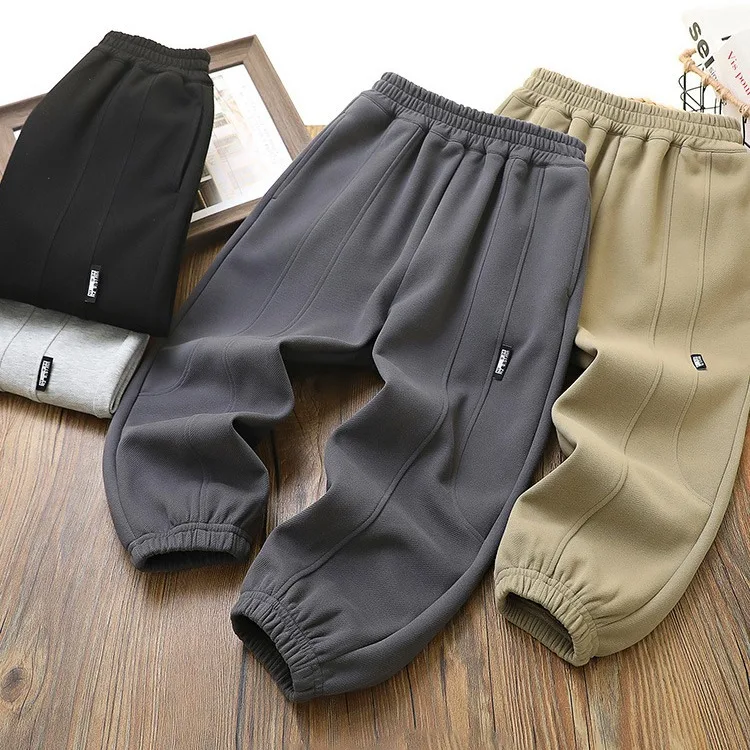 Korean Spring Autumn Children Boy Sweatpants Elementary Boy Cotton Trousers Pants School Boy Sport Pants Kids Comfortable Pants
Korean Spring Autumn Children Boy Sweatpants Elementary Boy Cotton Trousers Pants School Boy Sport Pants Kids Comfortable Pants