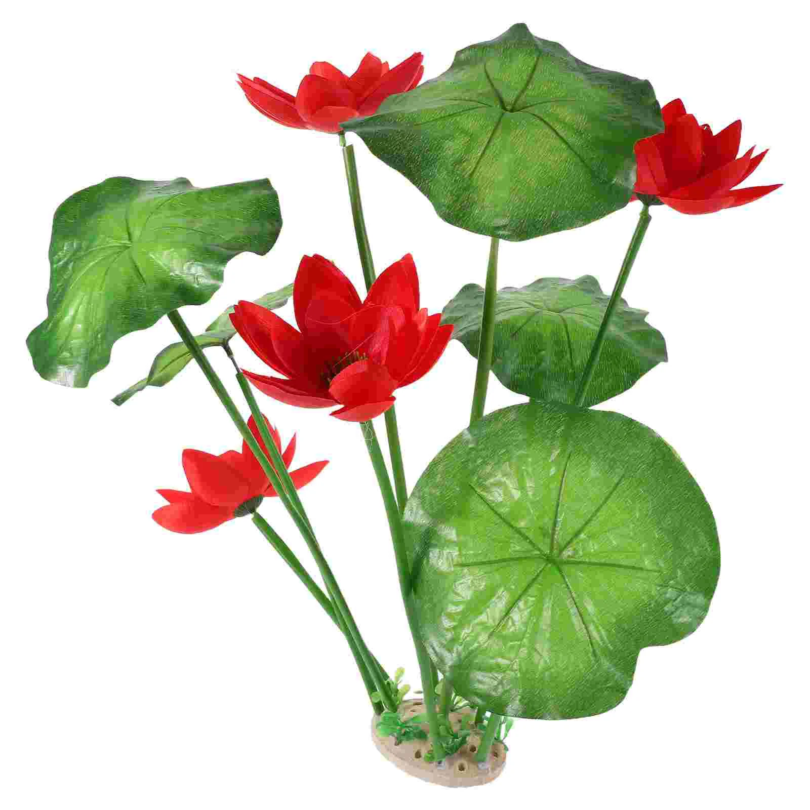 Artificial Aquarium Plants Realistic Fish Tank Landscaping Decoration Lifelike Lotus Flowers Fish Aquarium Accessories Fish Tank
Artificial Aquarium Plants Realistic Fish Tank Landscaping Decoration Lifelike Lotus Flowers Fish Aquarium Accessories Fish Tank