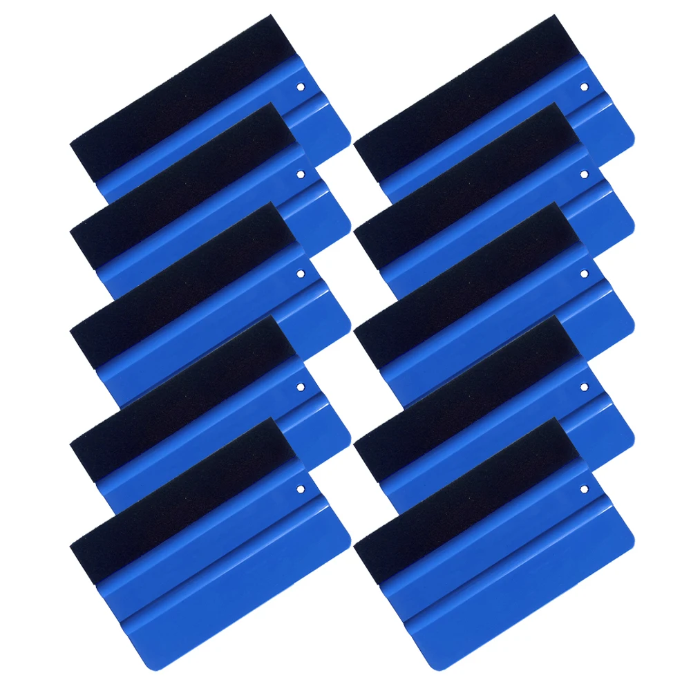 10PCS Carbon Fiber Vinyl Film Car Wrap Big Squeegee Window Tint No Scratch Felt Blue Scraper Car Sticker Tool A100F
10PCS Carbon Fiber Vinyl Film Car Wrap Big Squeegee Window Tint No Scratch Felt Blue Scraper Car Sticker Tool A100F