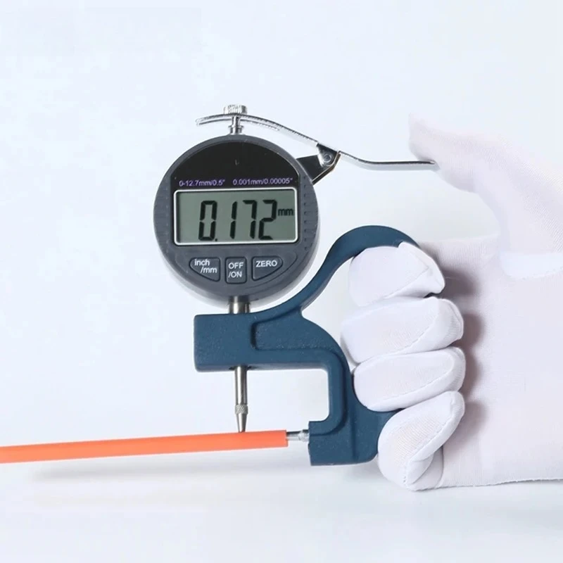 Digital Tube Thickness Gauge dial thickness gauge for pipe Tube Thickness Anvil 0-10mm Range 0.01mm resolution
Digital Tube Thickness Gauge dial thickness gauge for pipe Tube Thickness Anvil 0-10mm Range 0.01mm resolution