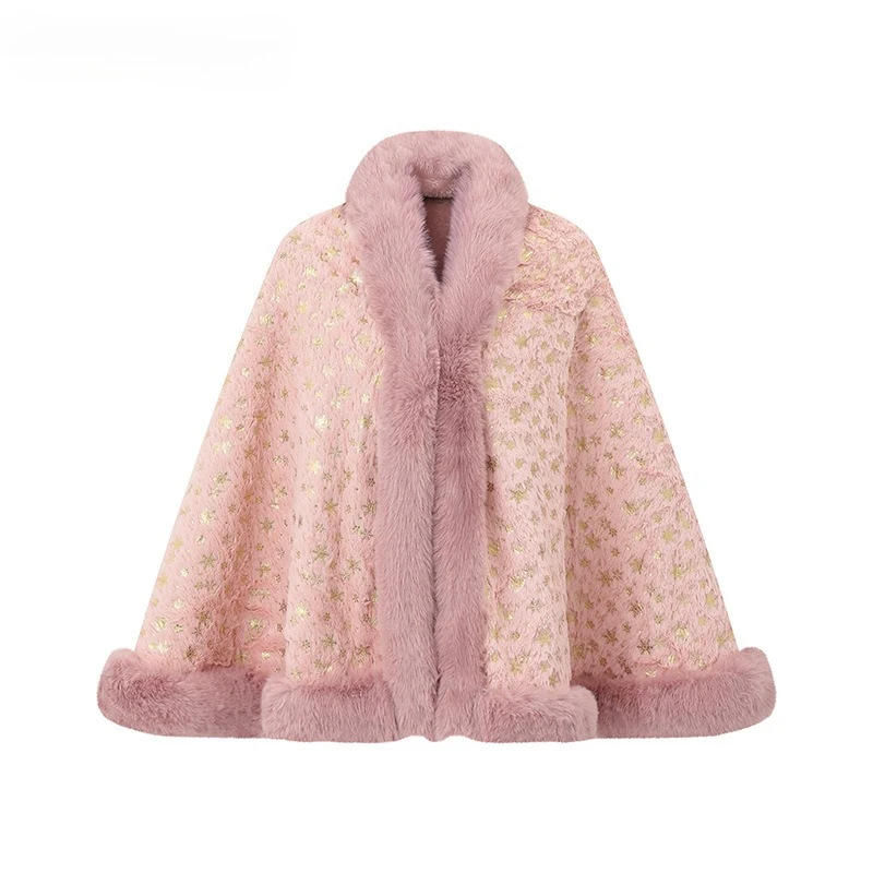 5 Colors Women Sequin Velvet Fur Collar Shawl Evening Party Dress Wrap Accessories Winter Shinny Long Thick Warm Wedding Cape
5 Colors Women Sequin Velvet Fur Collar Shawl Evening Party Dress Wrap Accessories Winter Shinny Long Thick Warm Wedding Cape