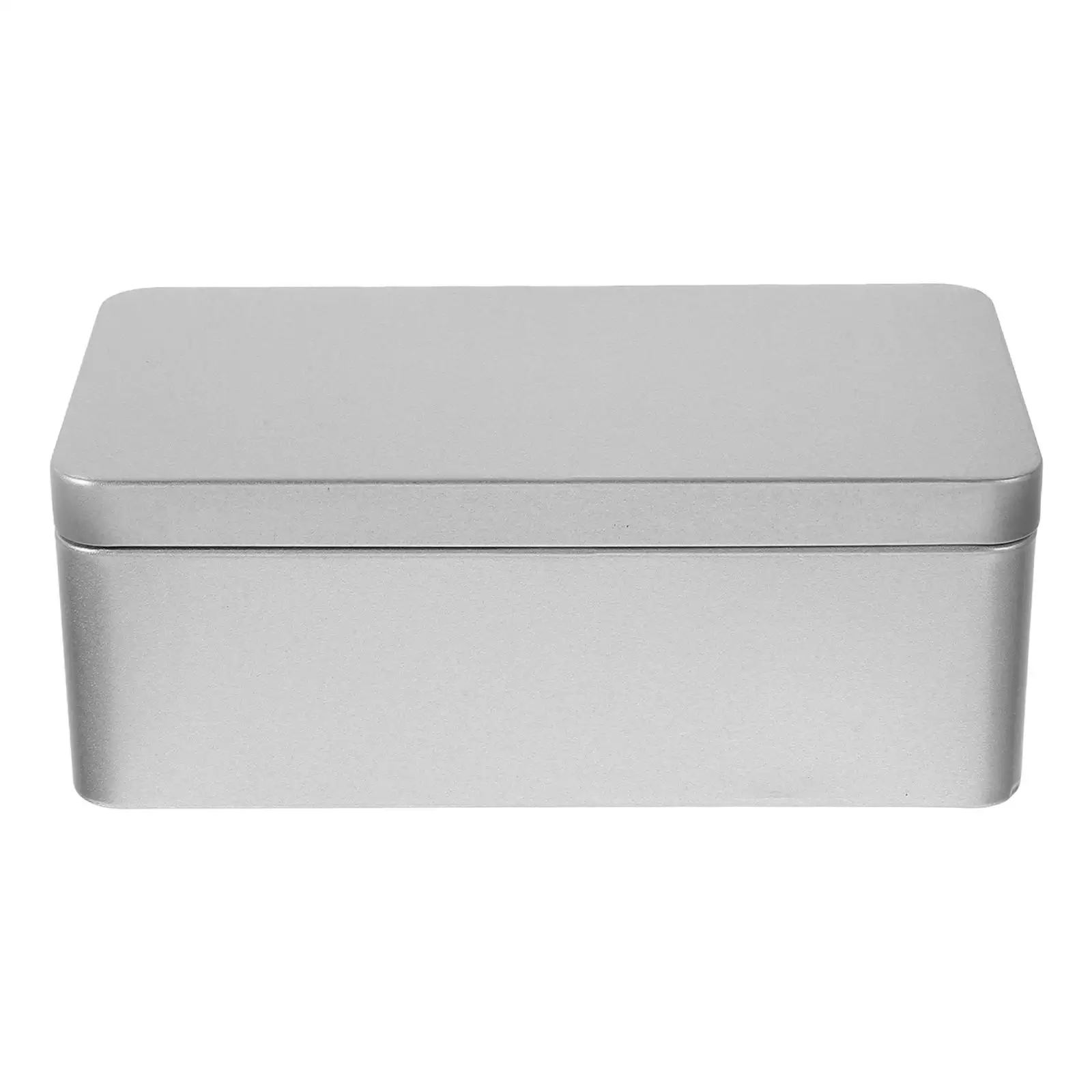 Rectangular Tinplate Storage Box 18x9 8x6 5cm Silver Large Capacity Moisture Resistant Candy Container Jewellery Home
Rectangular Tinplate Storage Box 18x9 8x6 5cm Silver Large Capacity Moisture Resistant Candy Container Jewellery Home